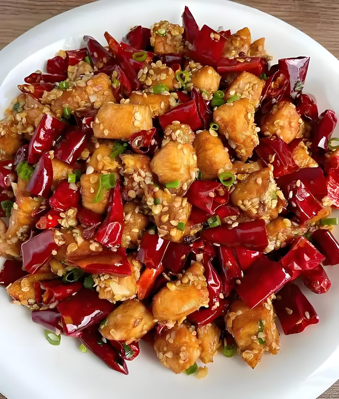28. "Острая курица по-сычуаньски"